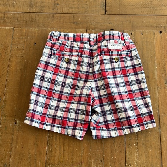 Janie and jack red plaid shorts - Picture 5 of 5